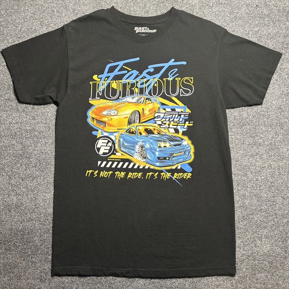 Vintage Fast And Furious T-Shirt Size M Movie Promo Universal Studios 2001